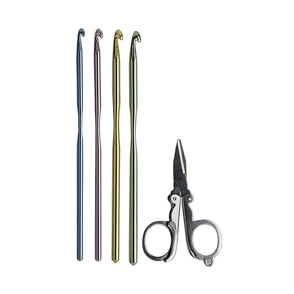 Boye Aluminum Crochet Hook Set - Sizes F5 to I9