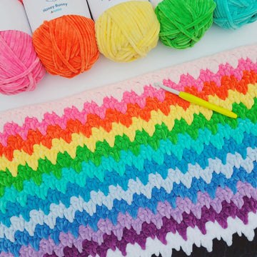 Rainbow Cuddle Blanket