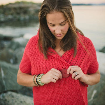 Button Wrap Shawl