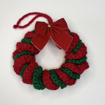 Christmas Mini Twisted Wreath