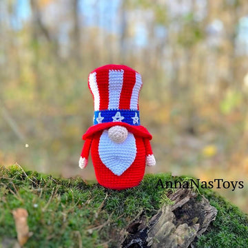 Patriotic gnome USA (boy)