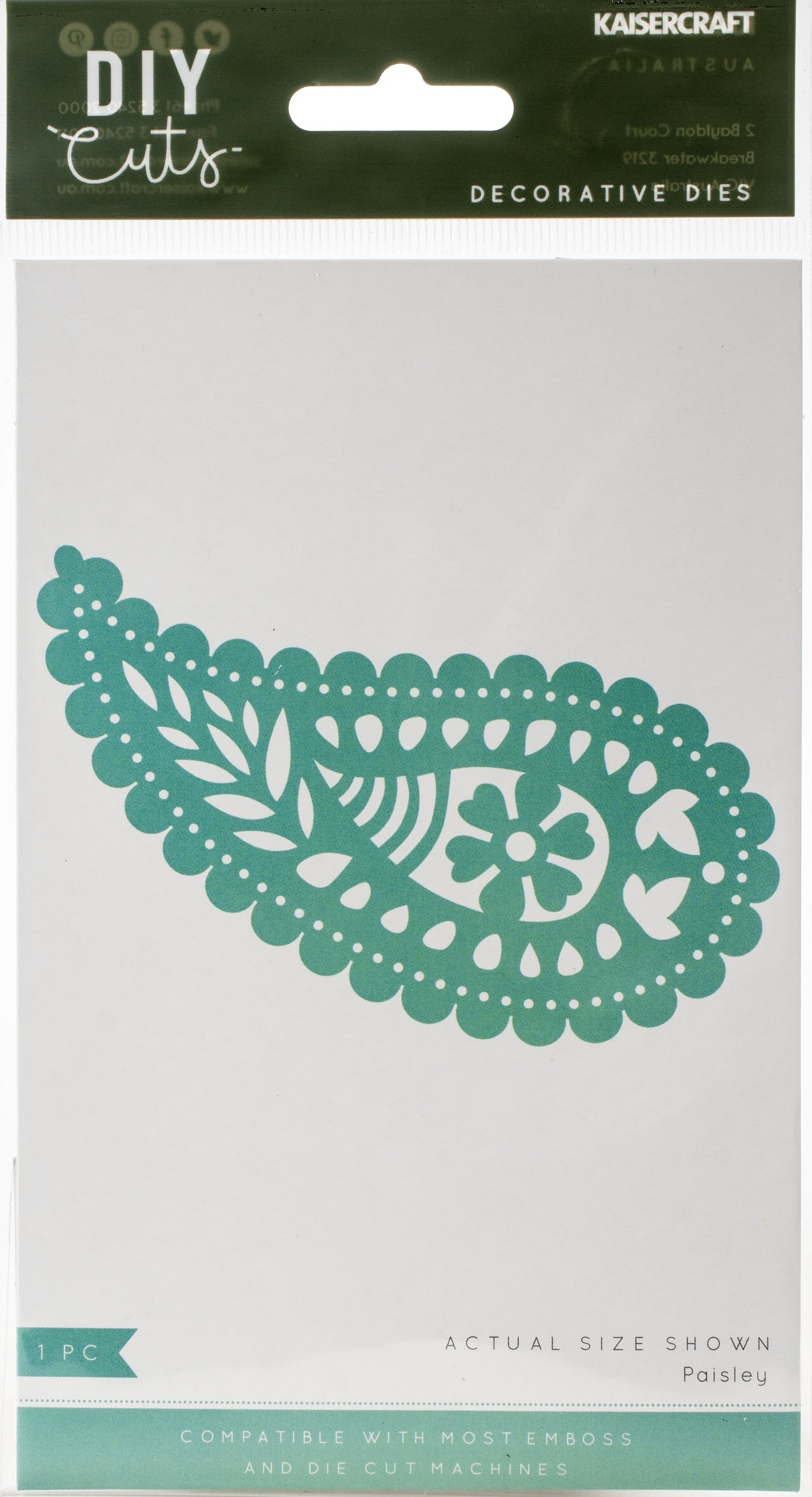 Kaisercraft Decorative Die - Paisley