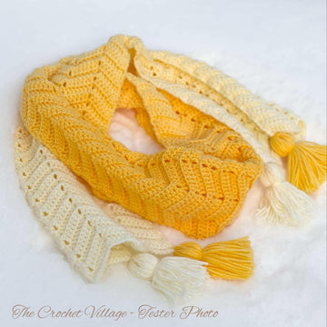 Sweatheart Chevron Scarf