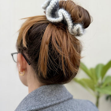 Mohair Scrunchie