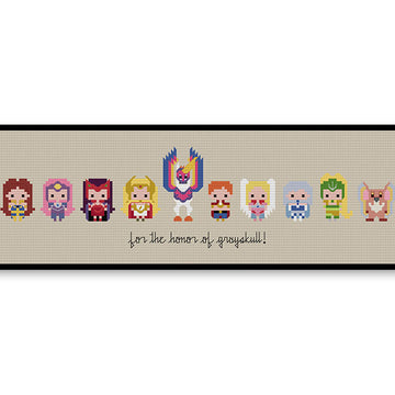 She-Ra Bite Size - PDF Cross Stitch Pattern