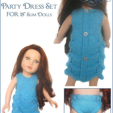 Party Dress Set For 18'' Dolls