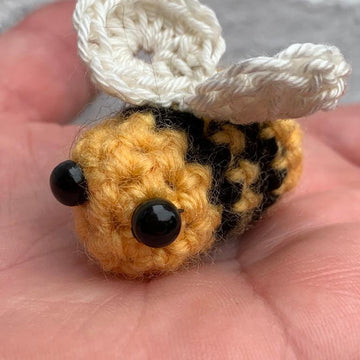 Tiny small bumble bee
