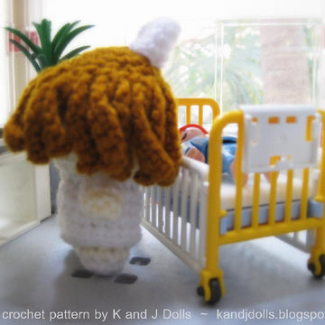 Little Nurse - German translation - Free amigurumi doll crochet pattern