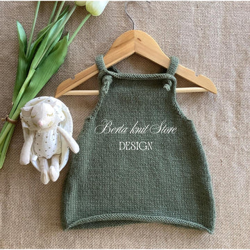 Stork Dress Knitting Pattern