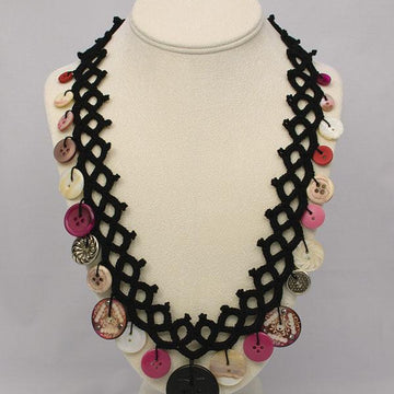 "Faux" Tatted Necklace
