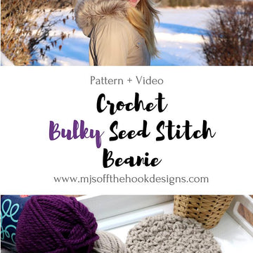 Bulky Seed Stitch Beanie