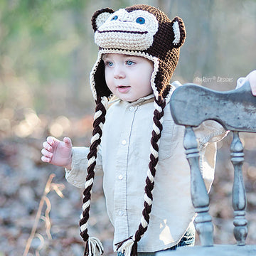 Chip the Chimpanzee Monkey Hat