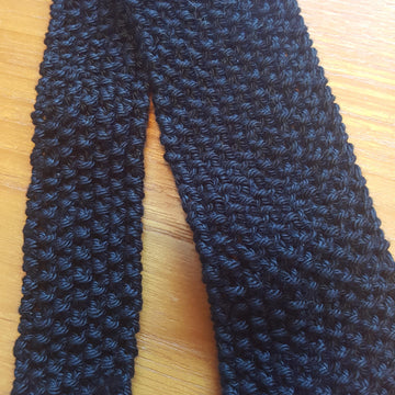 Black Skinny Formal Tie