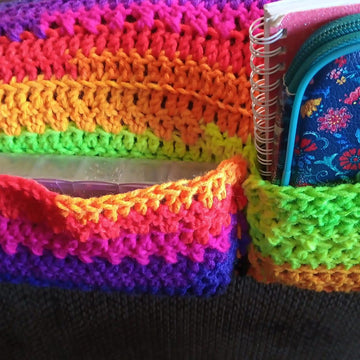 Armchair Caddy Crochet Pattern