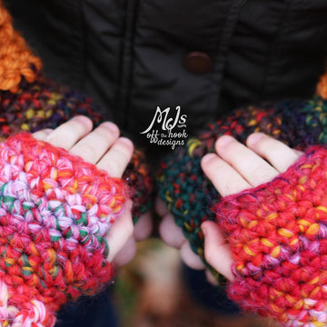MJ's Bulky & Quick Fingerless Gloves