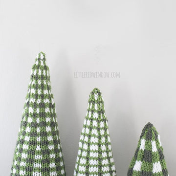 Plaid Christmas Trees