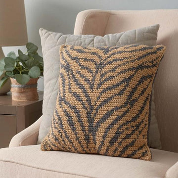 Zebra Print Pillow