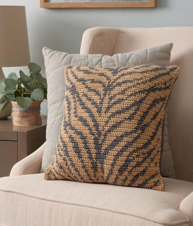 Zebra Print Pillow