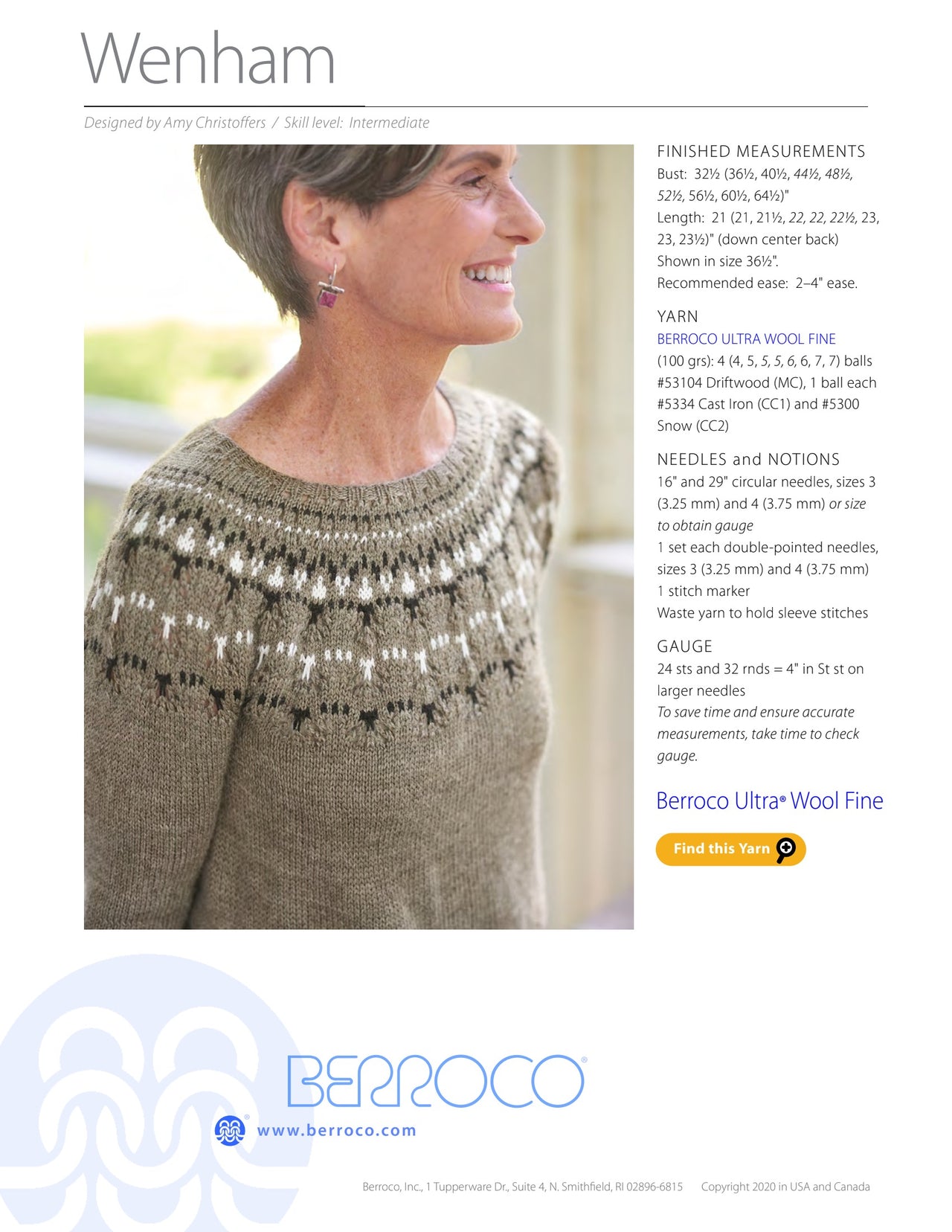Berroco Wenham PDF