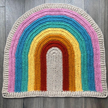 Happy Rainbow Blanket