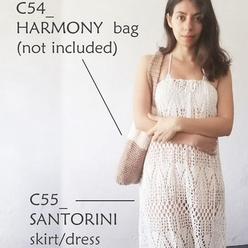 SANTORINI skirt dress _ C55