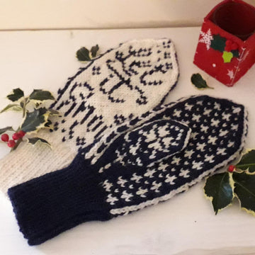 "Let it Snow" Mittens