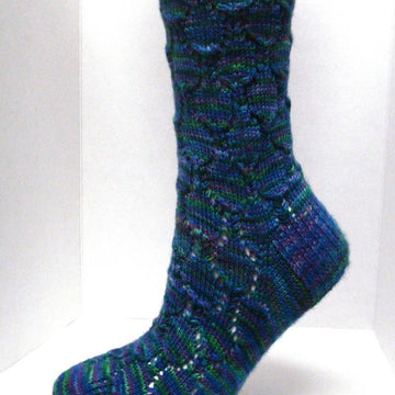 Blue hawaii socks