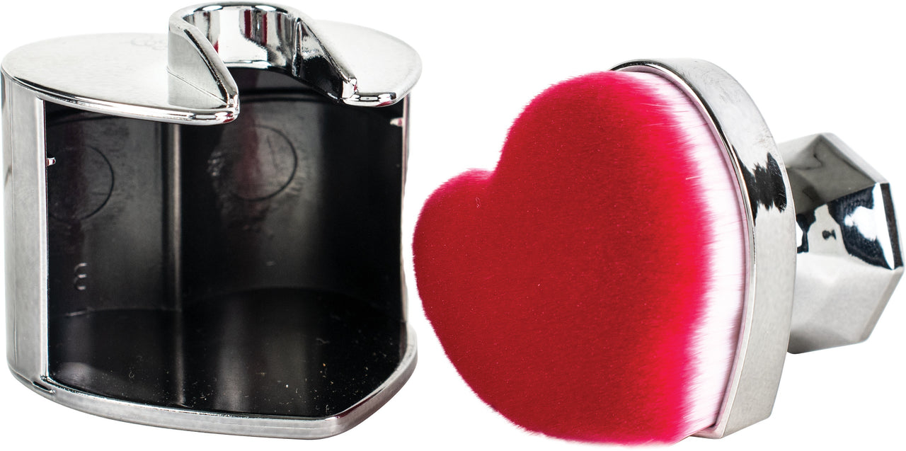 Artdeco Creations Couture Creations Deluxe Blending Super Fine Brush - Heart W/Holder