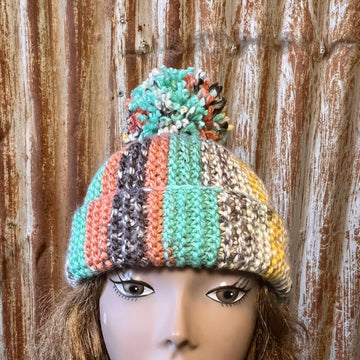 Lainey's Hat -- a loom knit pattern