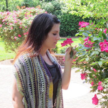Violet Waves Wrap