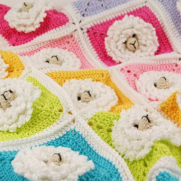 Little Sheep baby blanket