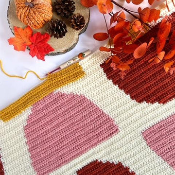 Autumn Abstract Blanket