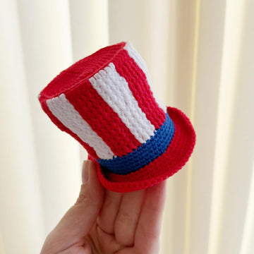 Amigurumi Statue of Liberty doll, crochet Uncle Sam pattern, Patriotic dolls, 4th of July decor