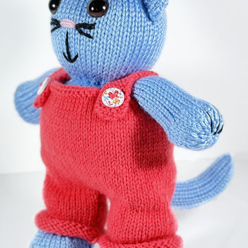 Kitten knitting pattern 19071