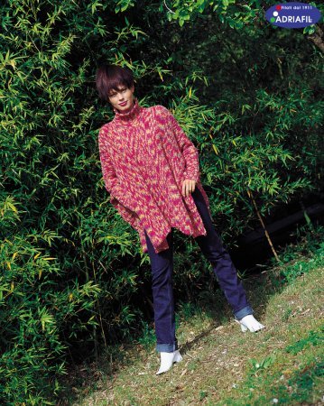 Young Pullover in Adriafil Nuit - Downloadable PDF