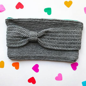 Bow Clutch Bag