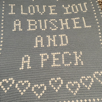 I love You a Bushel and a Peck