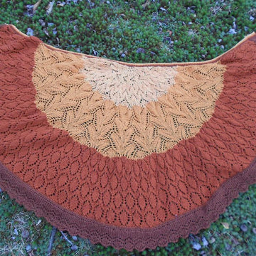Pumpkin Pie (Pi) Shawl