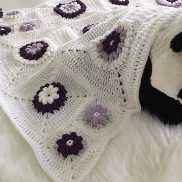 Pretty Granny Baby Blanket N 346