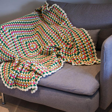 Continuous Granny Square Blanket