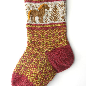 Solstice Glow stocking