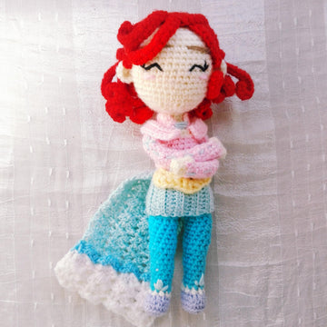The Space Princess: Aurora PDF Amigurumi Pattern English