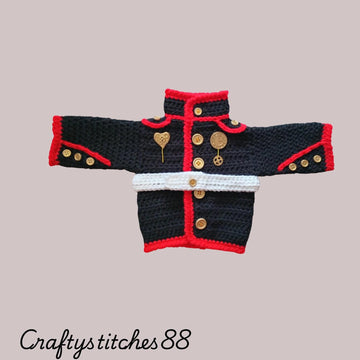 Marine Baby Costume Pattern