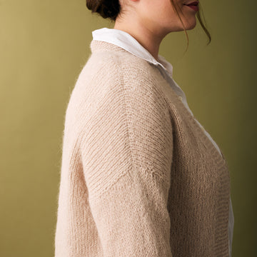 Postscript Cardigan in Berroco Brina
