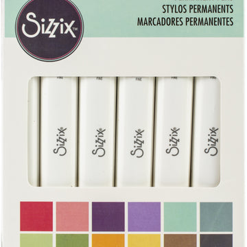 Sizzix Permanent Pens 12/Pkg - 569203