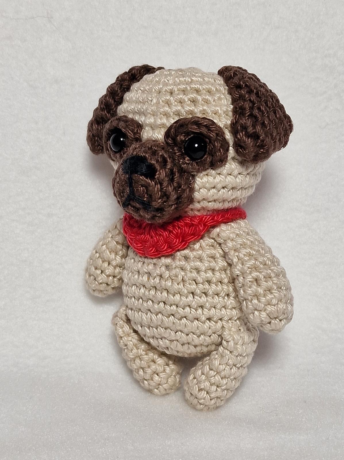 Pug Dog Bag Charm