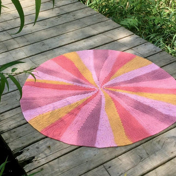 Tilt-a-Whirl Baby Blanket