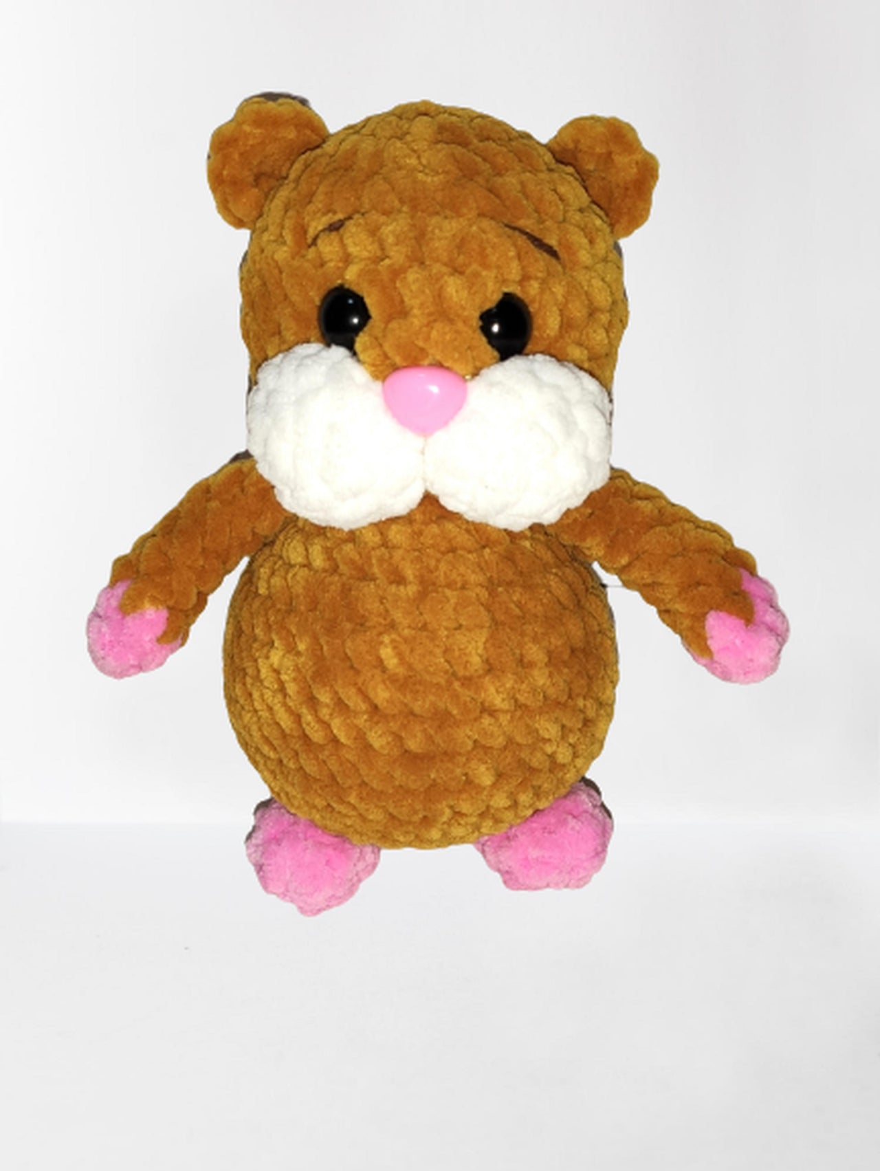 Toys hamster plush pattern, cute crochet pattern