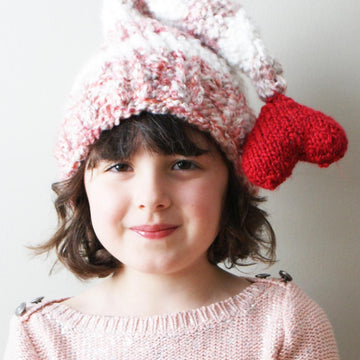 Chunky Gnome Heart Hat (hat025)
