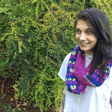 Floral Flutters Cowl